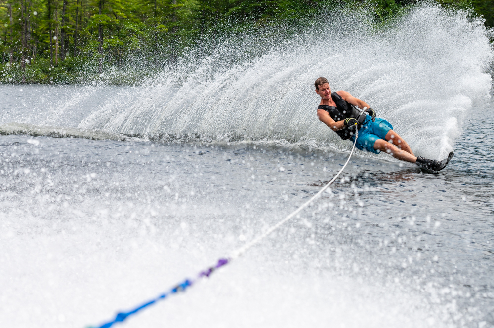 Wildly Fun Waterskiing